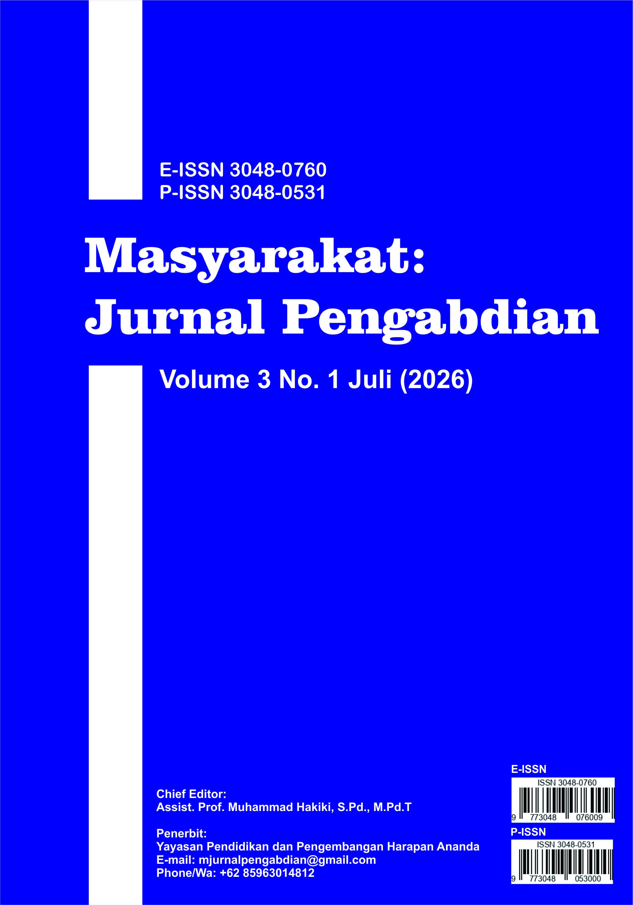 					View Vol. 3 No. 1 (2026)
				